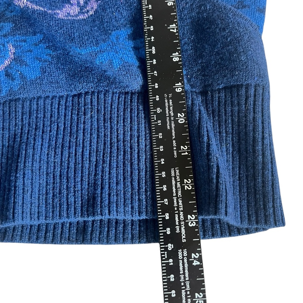 SUNDANCE CATALOG Galaxy Delight Surplice Sweater Size Petite XL - Picture 6 of 7